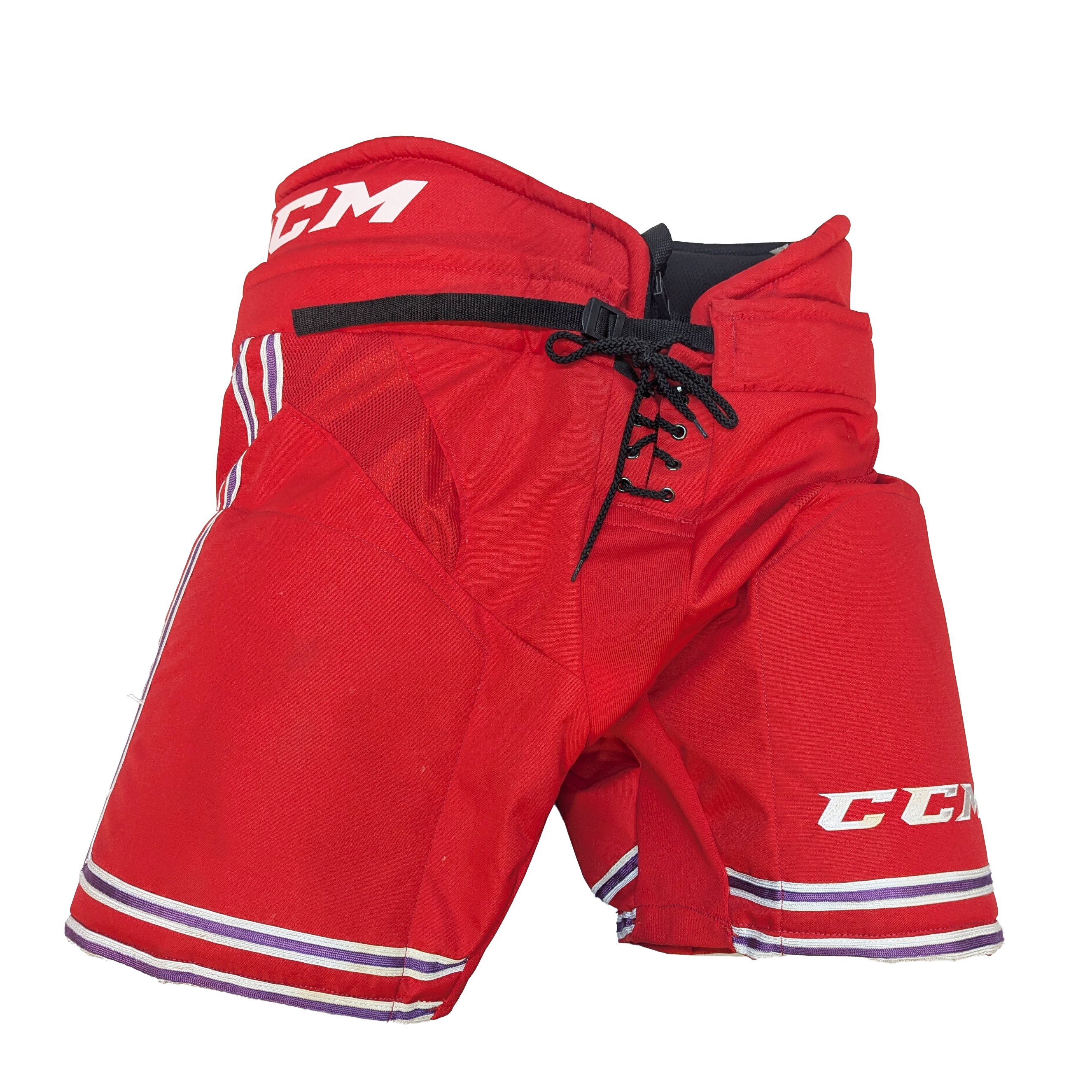 CCM HP31 - USHL Pro Stock Hockey Pants (Red/White/Purple)